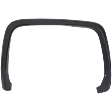 Rear, Passenger Side Fender Trim, Textured Black