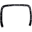 2018 GMC Sierra 1500 - Rear, Driver Side Fender Trim, Textured Black
