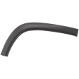 Rear, Passenger Side Fender Trim, Textured Black