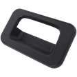 Tailgate Handle Bezel, Textured Black Plastic Without Camera Hole Without Key Hole