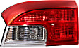 Passenger Side, Inner Tail Light, with Bulb, Halogen, Red Lens