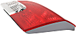 Passenger Side, Inner Tail Light, with Bulb, Halogen, Red Lens