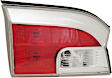 Driver Side, Inner Tail Light, with Bulb, Halogen, Clear and Red Lens, Denali Model