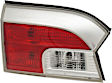 Driver Side, Inner Tail Light, with Bulb, Halogen, Clear and Red Lens, Denali Model