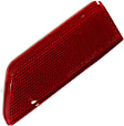 Rear, Driver Side Bumper Reflector, CAPA Certified