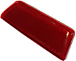 Rear, Driver Side Bumper Reflector, CAPA Certified