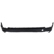 Rear, Lower Textured Bumper Cover