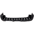 Rear Primed Bumper Cover