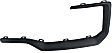 Rear, Passenger Side Bumper Trim, Textured Black