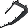 Rear, Passenger Side Bumper Trim, Textured Black