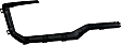 Rear, Passenger Side Bumper Trim, Textured Black