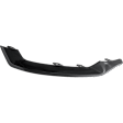 Rear, Driver Side Bumper Trim, Black, Single Exhaust
