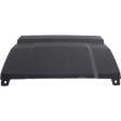 Rear Hitch Cover, Black, Plastic, For Models with Dual Exhaust