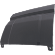 Rear Hitch Cover, Black, Plastic, For Models with Dual Exhaust