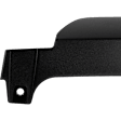 Rear Hitch Cover, Textured, Plastic, For Models Without Trailer Hitch