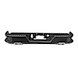2020 Chevrolet Silverado 1500 - Step Bumper, Crew Cab Pickup or Extended Cab Pickup, For Models With Dual Exhaust, Without Blind Spot Module, Black, Face Bar and Pads, With mounting bracket(s)