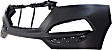 Front, Upper Primed Bumper Cover