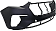 Front, Upper Primed Bumper Cover CAPA Certified