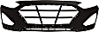 Front Primed Bumper Cover CAPA Certified