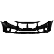 2020 Honda Civic Sport - Front Primed Bumper Cover, Sedan, North America Built Vehicle
