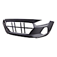 Front Primed Bumper Cover CAPA Certified