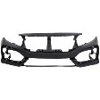 Front Primed Bumper Cover, Hatchback