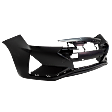 2020 Hyundai Elantra - Front Primed Bumper Cover, For Models with Lower Moulding and Tow Hook Holes, Korea Built Vehicle