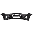 2020 Hyundai Elantra - Front Primed Bumper Cover, For Models with Lower Moulding and Tow Hook Holes, Korea Built Vehicle