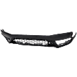 Front, Lower Textured Bumper Cover