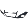 Front, Upper Primed Bumper Cover, Limited Model