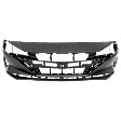 2021-2023 Hyundai Elantra - Front Primed Bumper Cover, USA Built Vehicle, For Models without Radar Cruise Control