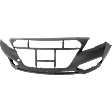 Front Primed Bumper Cover, Hybrid Models