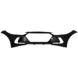 2017 Hyundai Elantra SE - Front Primed Bumper Cover, Korea Built Vehicle