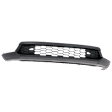 Front, Lower Textured Bumper Cover