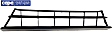 Front Bumper Grille, Textured Black, 4 Cyl., 1.5L Engine, CAPA Certified