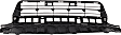 Sedan Front Bumper Grille, Paint to Match