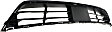 Front Bumper Grille, Textured Dark Gray