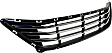 Front Bumper Grille, Textured Dark Gray