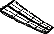Front Bumper Grille, Textured Black, Sport Model