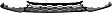 2019 Honda Civic - Front Bumper Grille, Textured Black, Hatchback, CAPA Certified