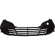 Front Bumper Grille, Black