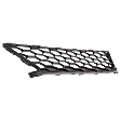 Hatchback Front Bumper Grille, Textured Black