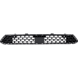 Front Bumper Grille, Textured Black CAPA Certified