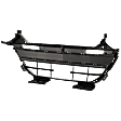 Lower Bumper Grille, Painted Black CAPA Certified