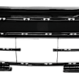 Lower Bumper Grille, Painted Black CAPA Certified