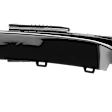 Lower Bumper Grille, Painted Black CAPA Certified
