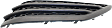 2016-2018 Honda Pilot - Front, Passenger Side, Outer Bumper Grille, Textured Black, Side Bumper Grille, LX/EX/EX-L Models, without Parking Aid Sensor Holes
