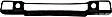 2017 Honda Ridgeline - Front, Center Bumper Trim, For Models Without Fog Light Holes, Textured Black