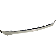 Front, Center Bumper Trim, Chrome