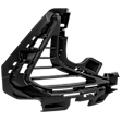 Front, Passenger Side, Lower Bumper Trim, Black